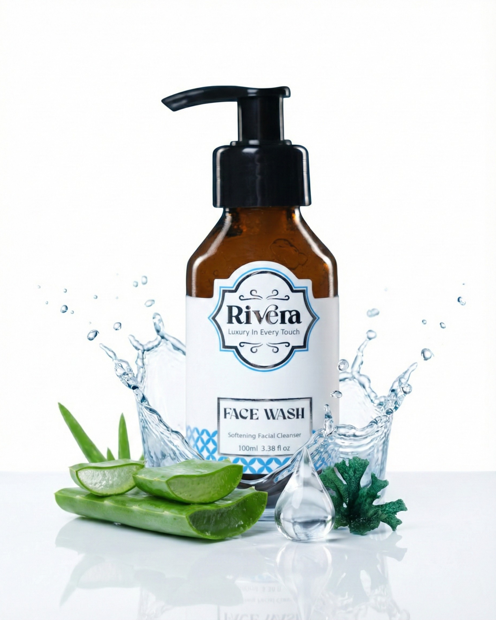 8 Softening Facial Cleanser Face Wash - 100ML - Image 1