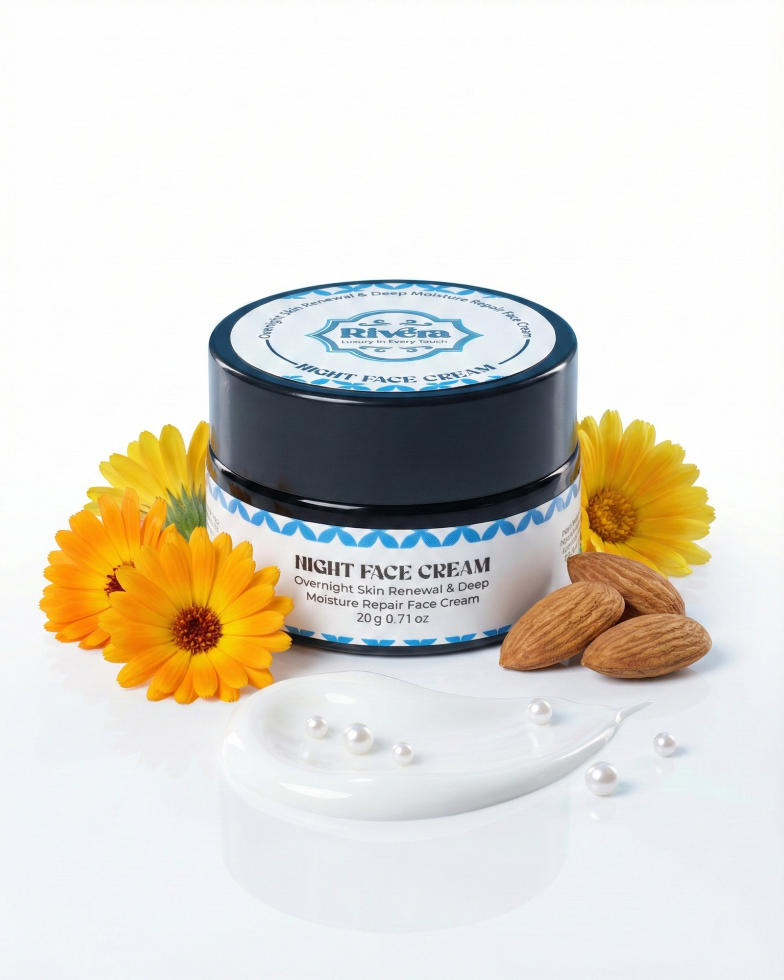 9 Overnight Skin Renewal & Deep Moisture Repair Face Cream - 20G - Image 1