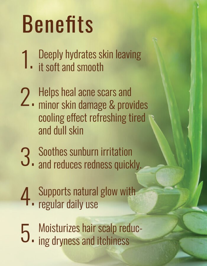 Aloe Vera Gel - 100ML - Image 4